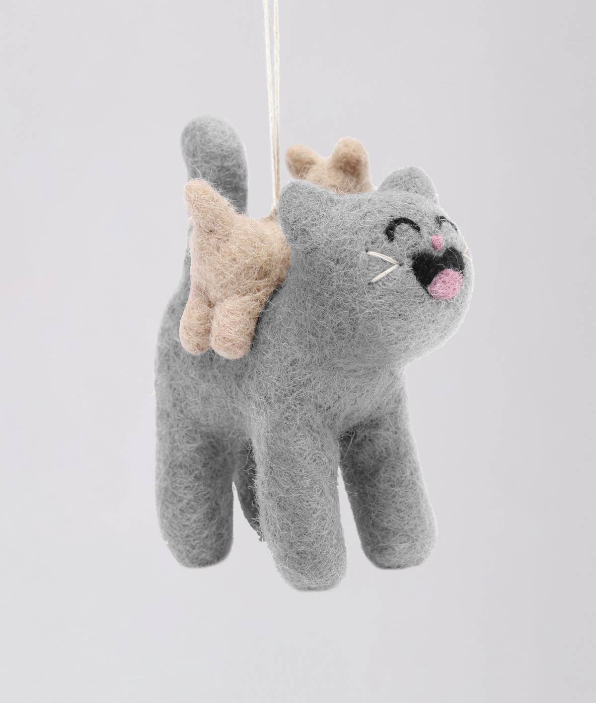 Pabs Cat Hanging Felt Ornament