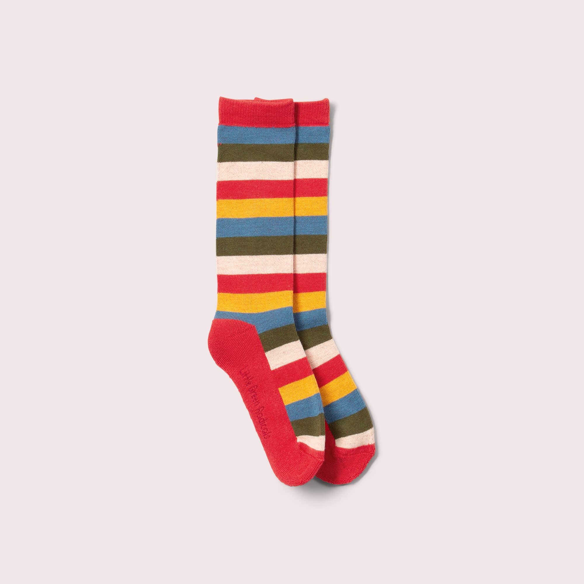 Rainbow Terry Boot Socks 2 Pack
