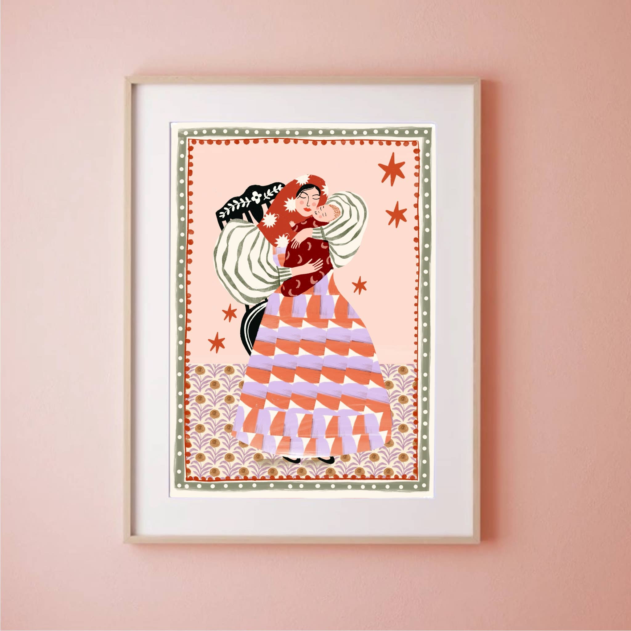 Folk Mum | Art Print