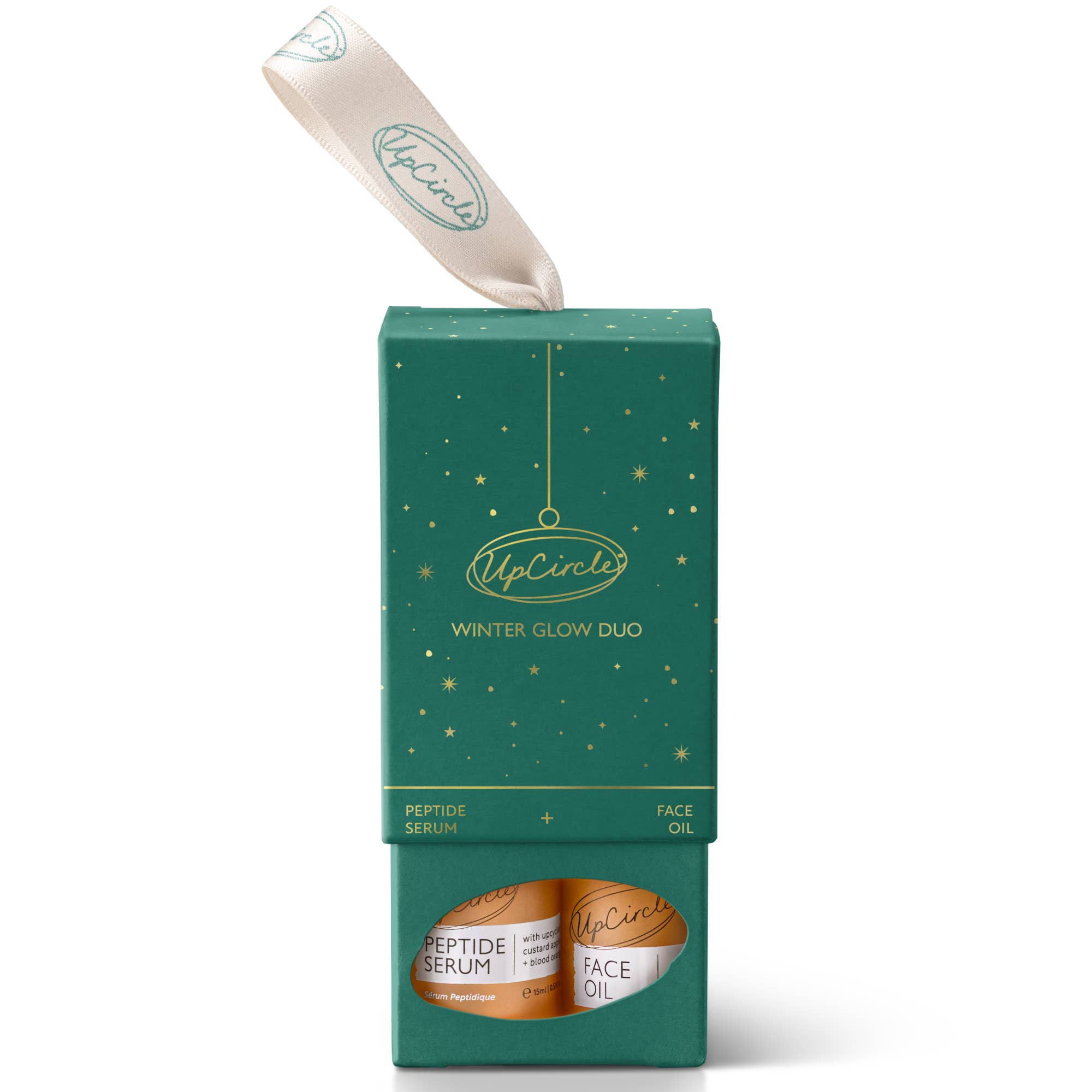 'Winter Glow' Vegan Natural Christmas Bauble | Gift Set