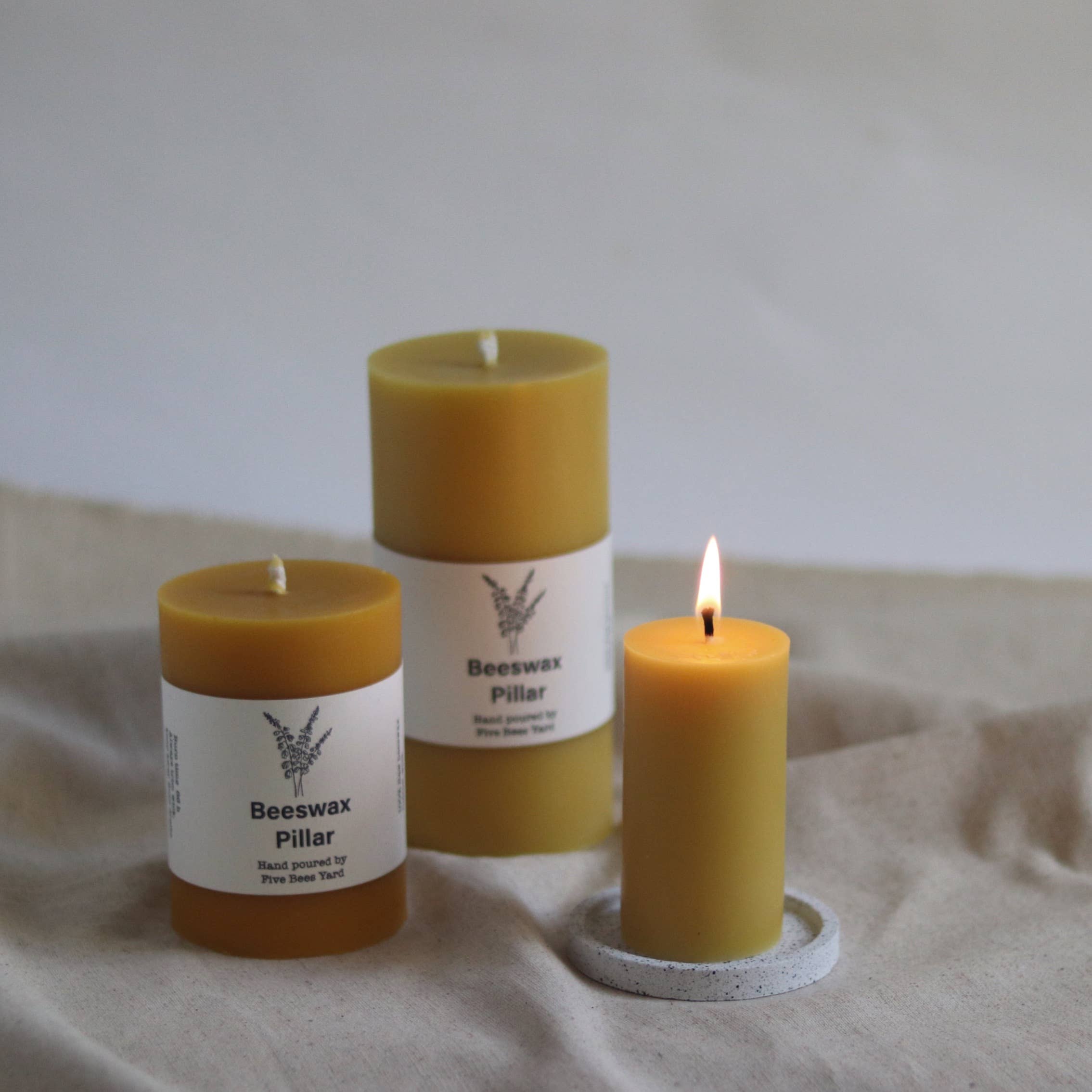 Beeswax Pillar Candles | Church Candle