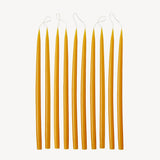 Candles (set of 2) | Taper 28cm Skinny | Honey