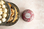 Shortbread Biscuits | Apricot, "Écrin Trésor" Round Tin, 175g