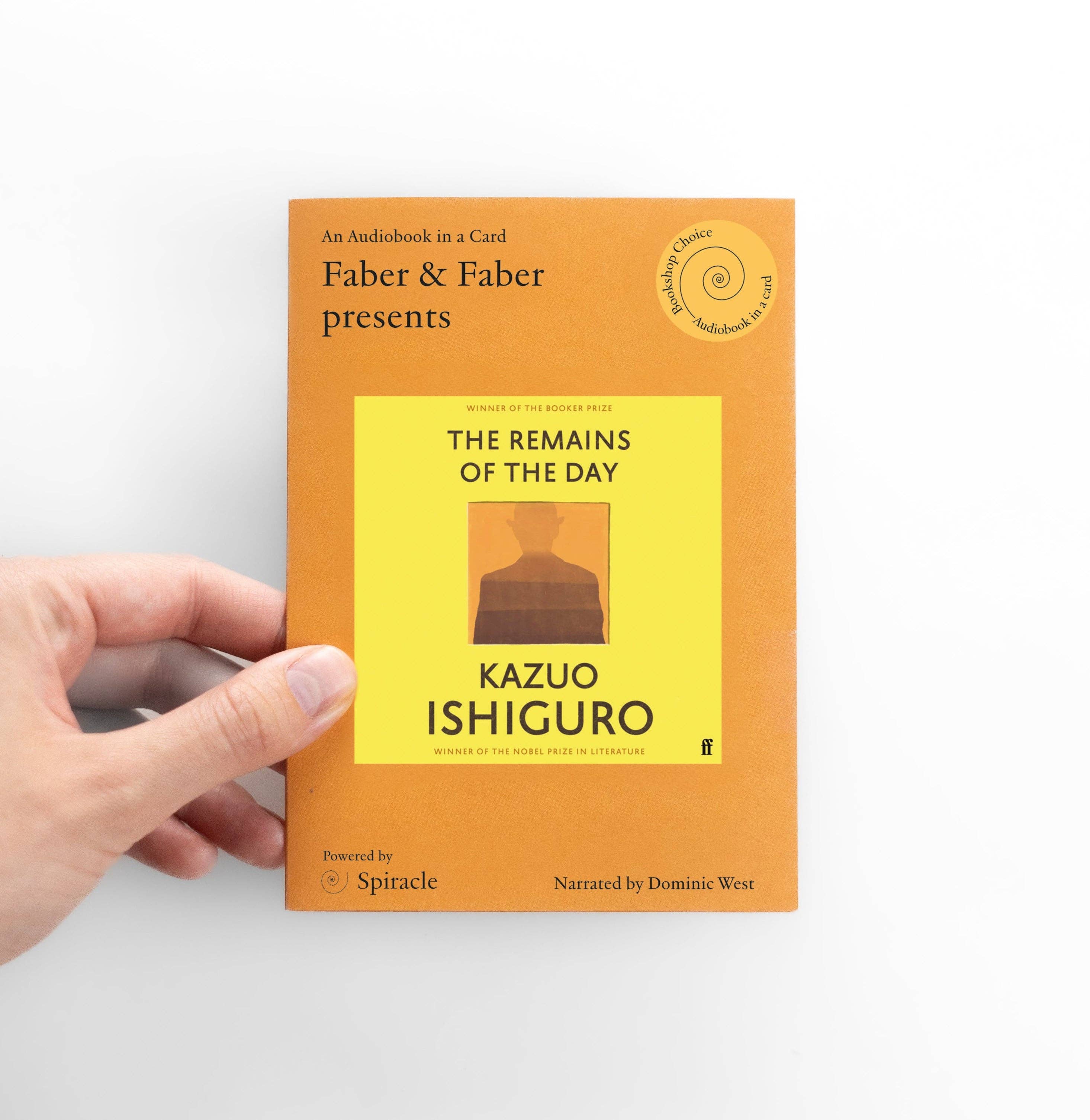 The Remains of the Day Audiobook in a Card by Kazuo Ishiguro