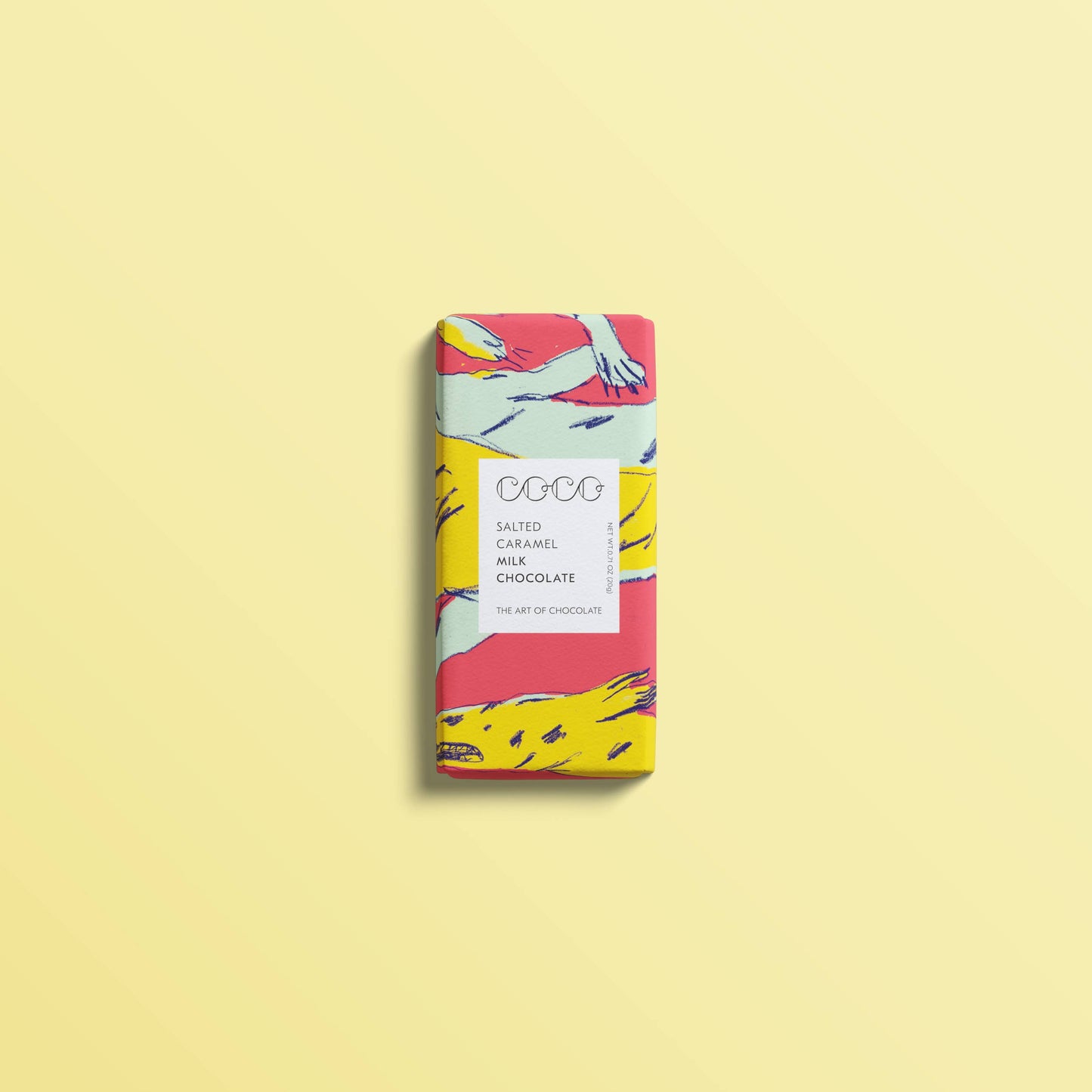 Salted Caramel Milk Mini Chocolate Bar