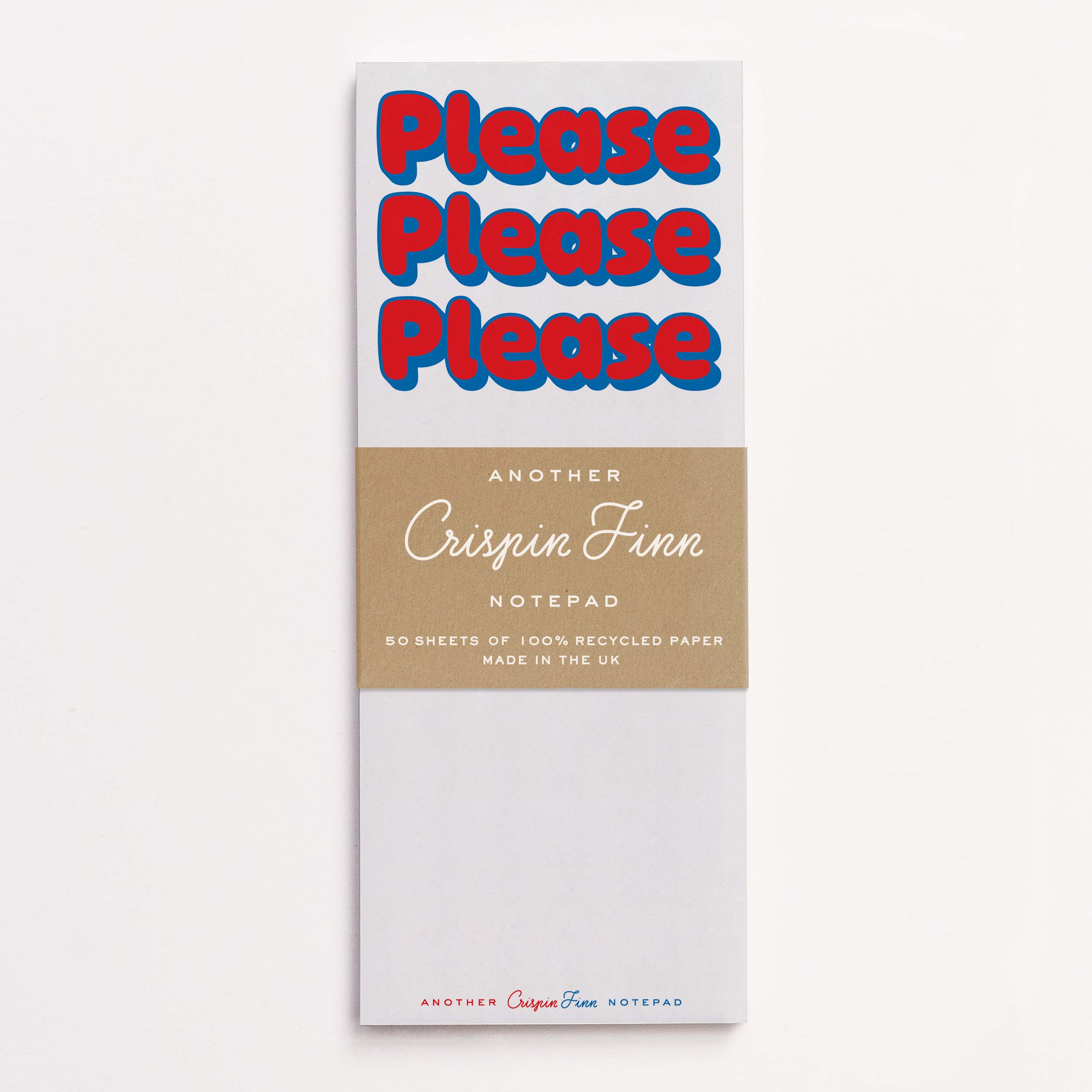 Please Please Please Note Pad