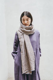 Tuz Fringe Linen Scarf | Phil