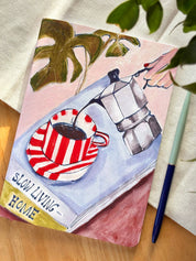Coffee Pour Notebook | A5 Softcover