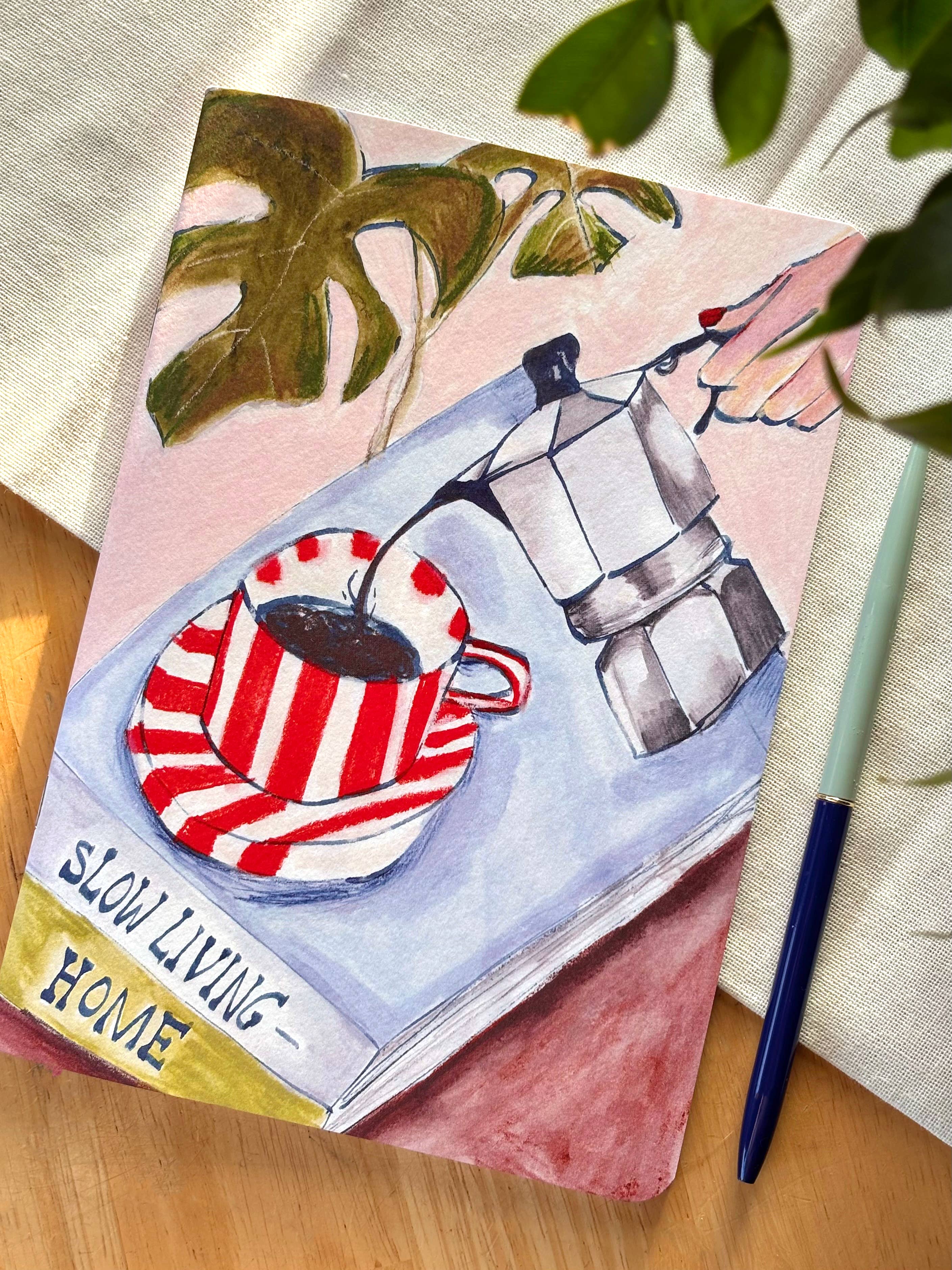 Coffee Pour Notebook | A5 Softcover
