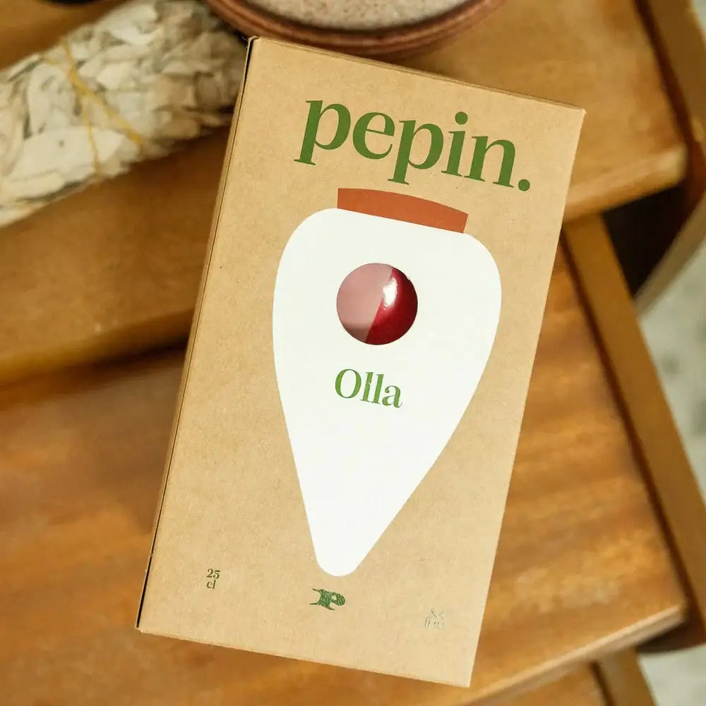 Olla Plant Waterer | Pink & Red Stripe