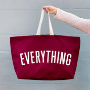 Everything | Burgundy REALLY Big Bag