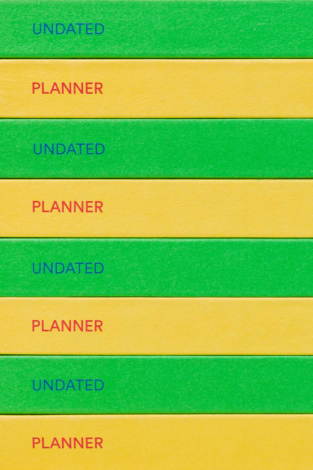 Undated Planner