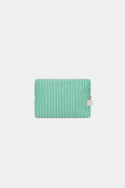 Toiletry Bag | Green Stripes