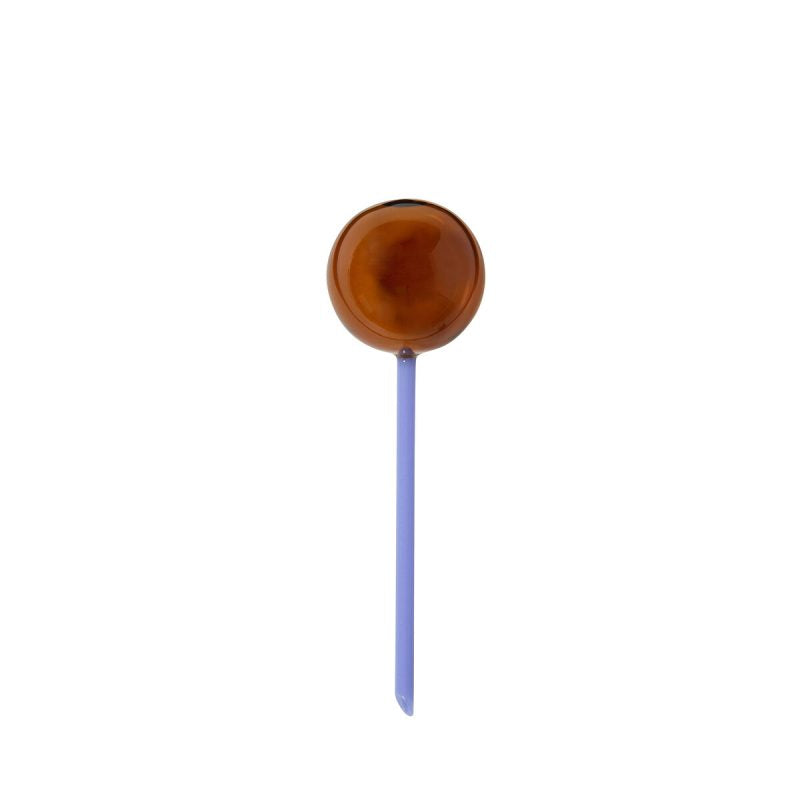 Flora Aqua Self-Watering Globe for Houseplants in Amber/Blue