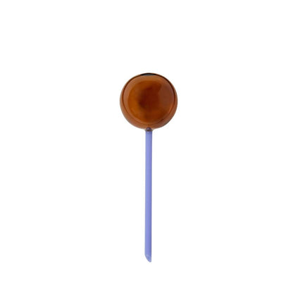 Flora Aqua Self-Watering Globe for Houseplants in Amber/Blue