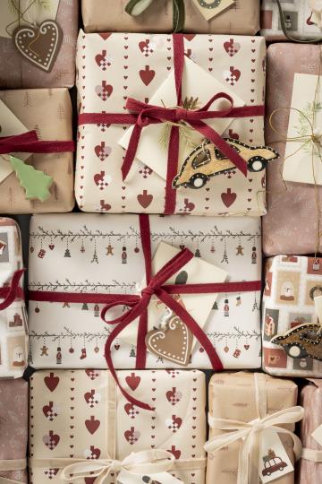 Velvet Ribbon On Spool | Fog 10m