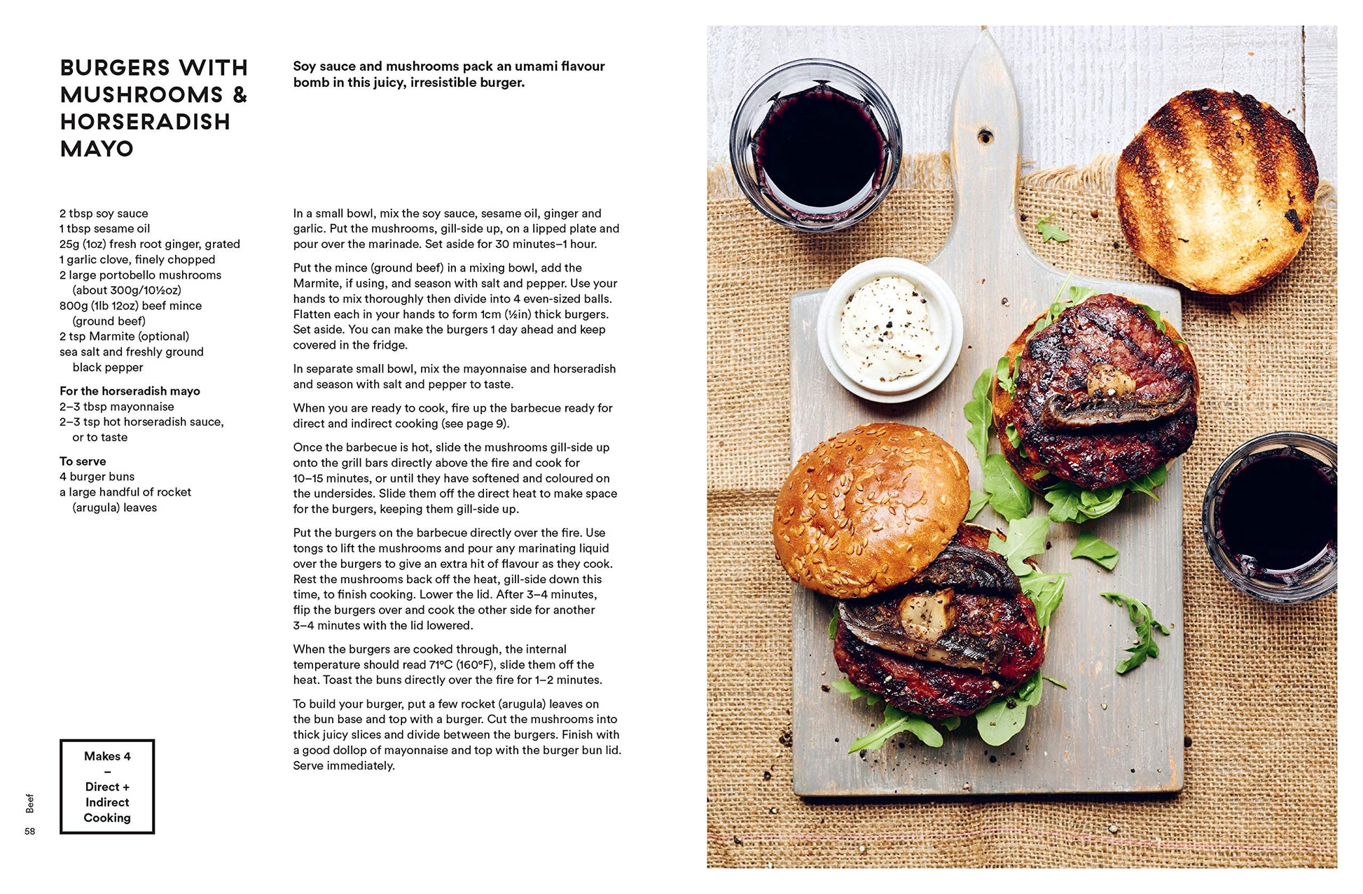 Fool Proof BBQ book recipe spread