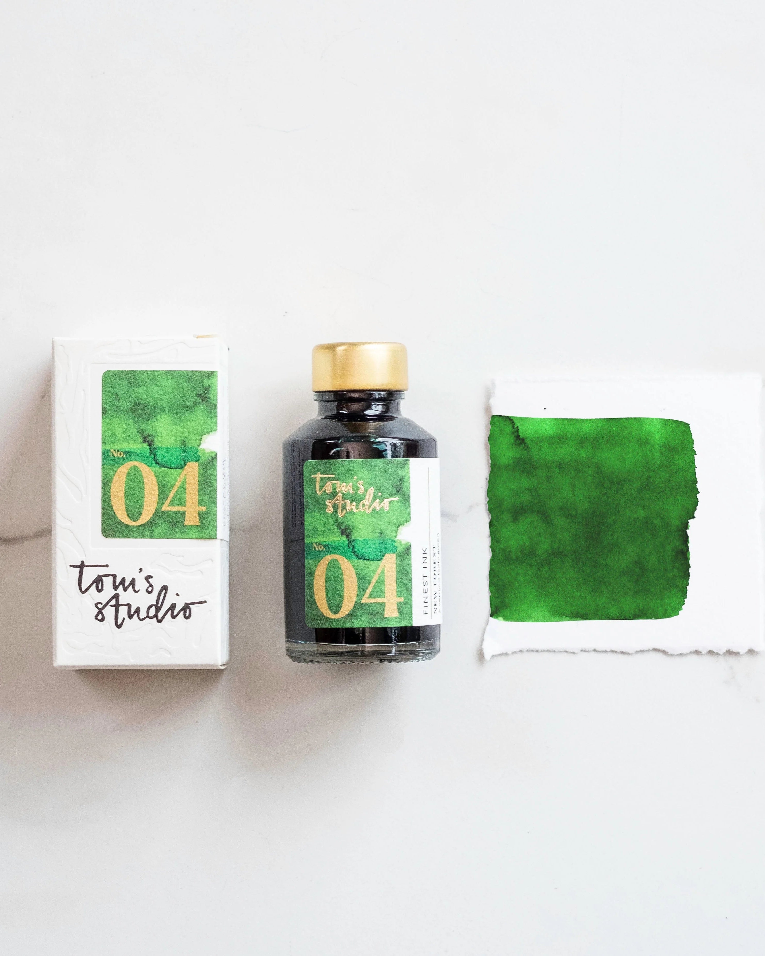 New Ground Ink Fountain Pen Ink | 04 New Forest Green – The Every Space