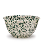 Splatter Enamelware Large Salad Bowl
