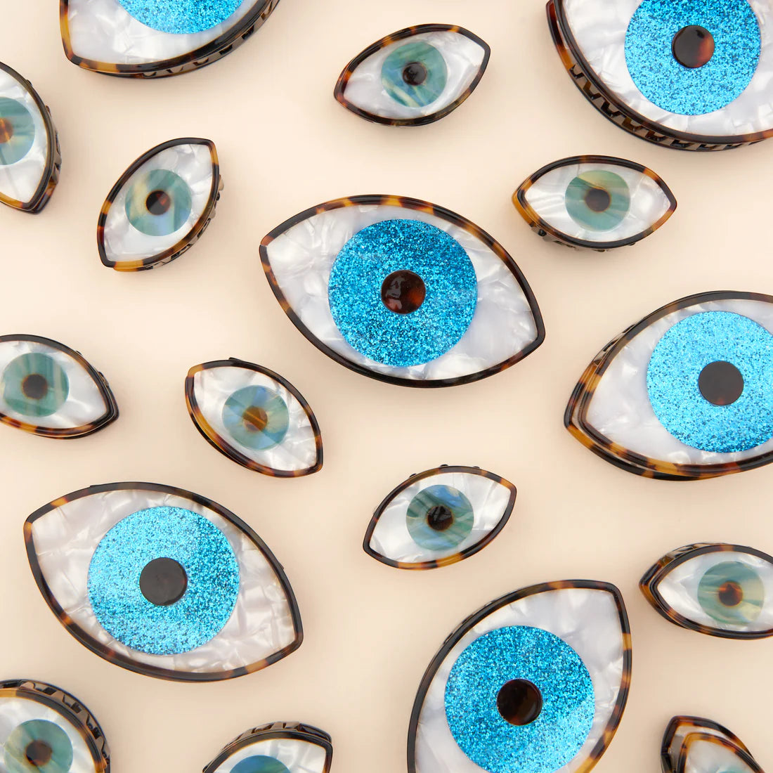 Coucou Suzette | Glitter Eye Hair Claw