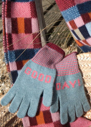 Good Day! Angora Gloves | Autumn Berry