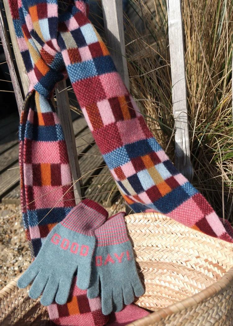 Good Day! Angora Gloves | Autumn Berry