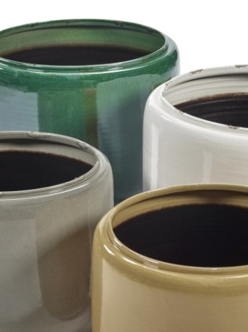 Glazed Shades Plant Pot | Green Extra Large