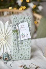 Velvet Ribbon On Spool | Dusty Green 10m