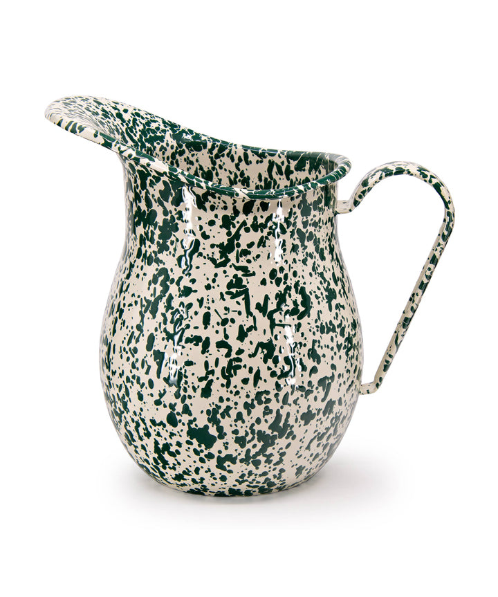 green_and_cream_splatter_pitcher_enamel.jpg