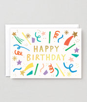 Happy Birthday Burst Card