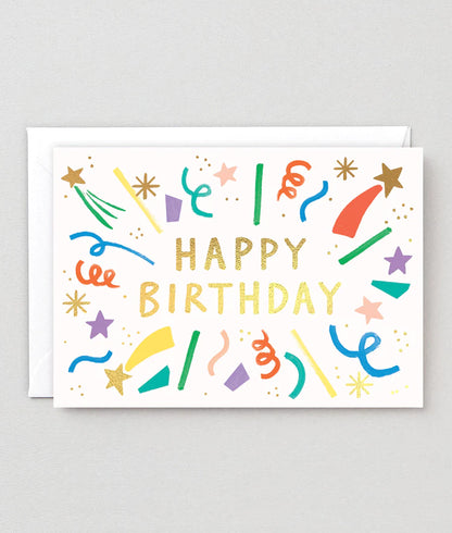 Happy Birthday Burst Card
