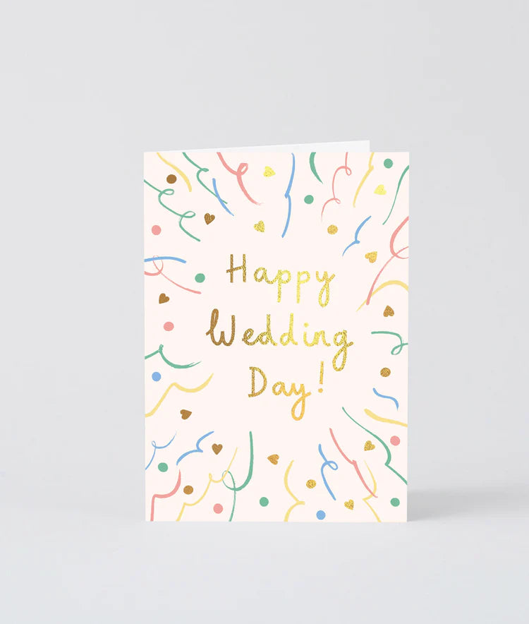 "Happy Wedding Day" Greeting Card