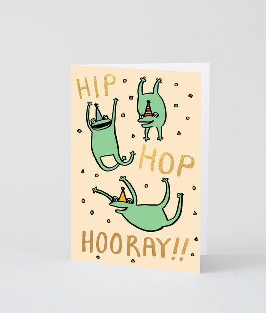 Hip Hop Hooray Birthday Card