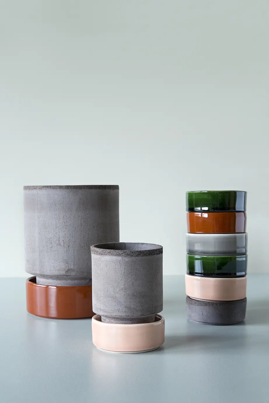 Saucer for Hoff Pot Ø8cm | Raw Clay