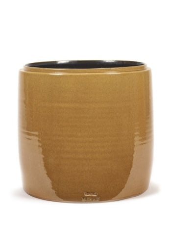 Glazed Shades Plant Pot | Honey Medium