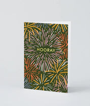 Hooray Fireworks Card