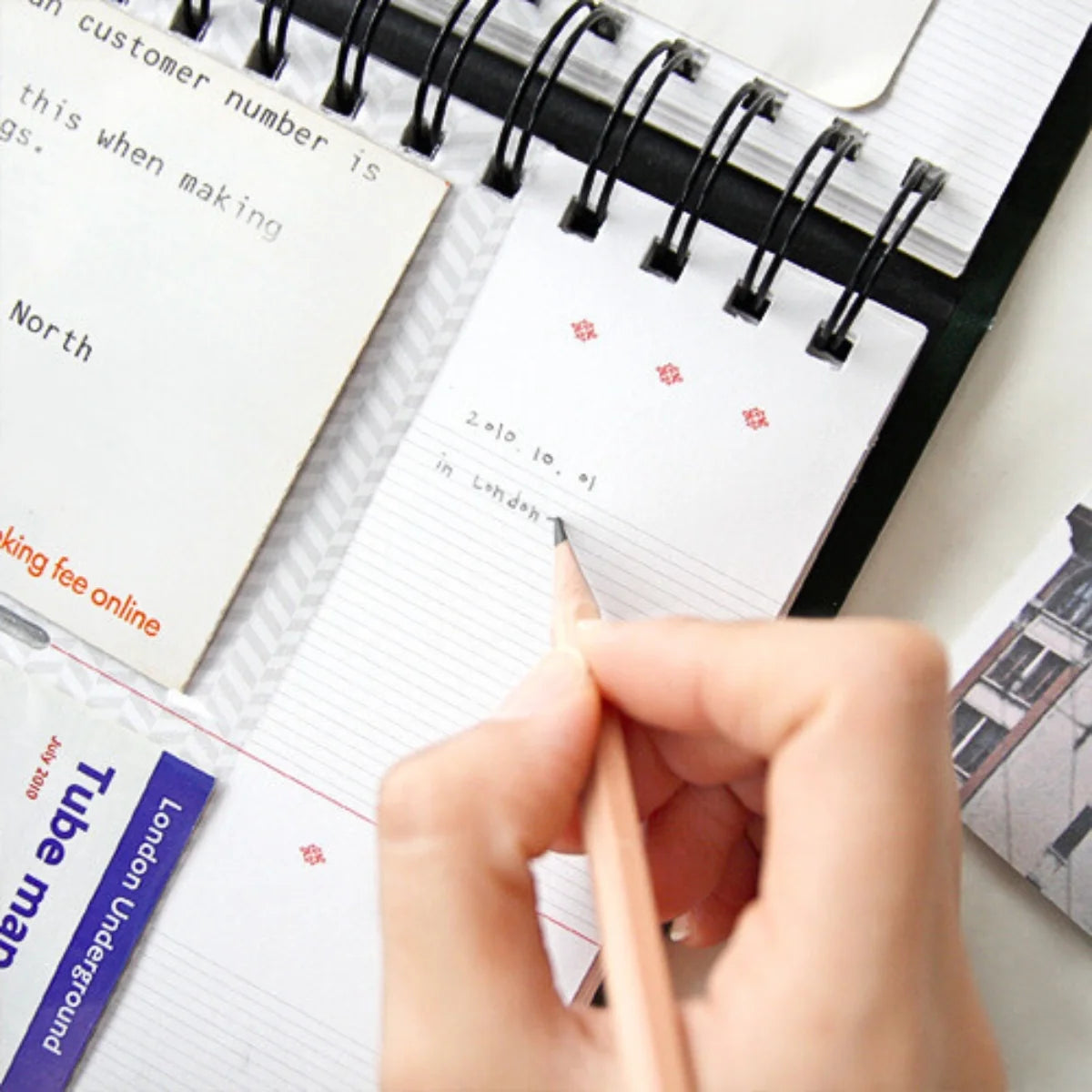 Ticket in Memory Album | Indi Blue