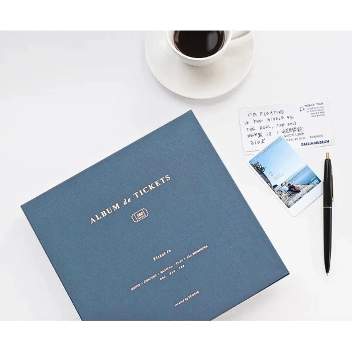 Ticket in Memory Album | Indi Blue