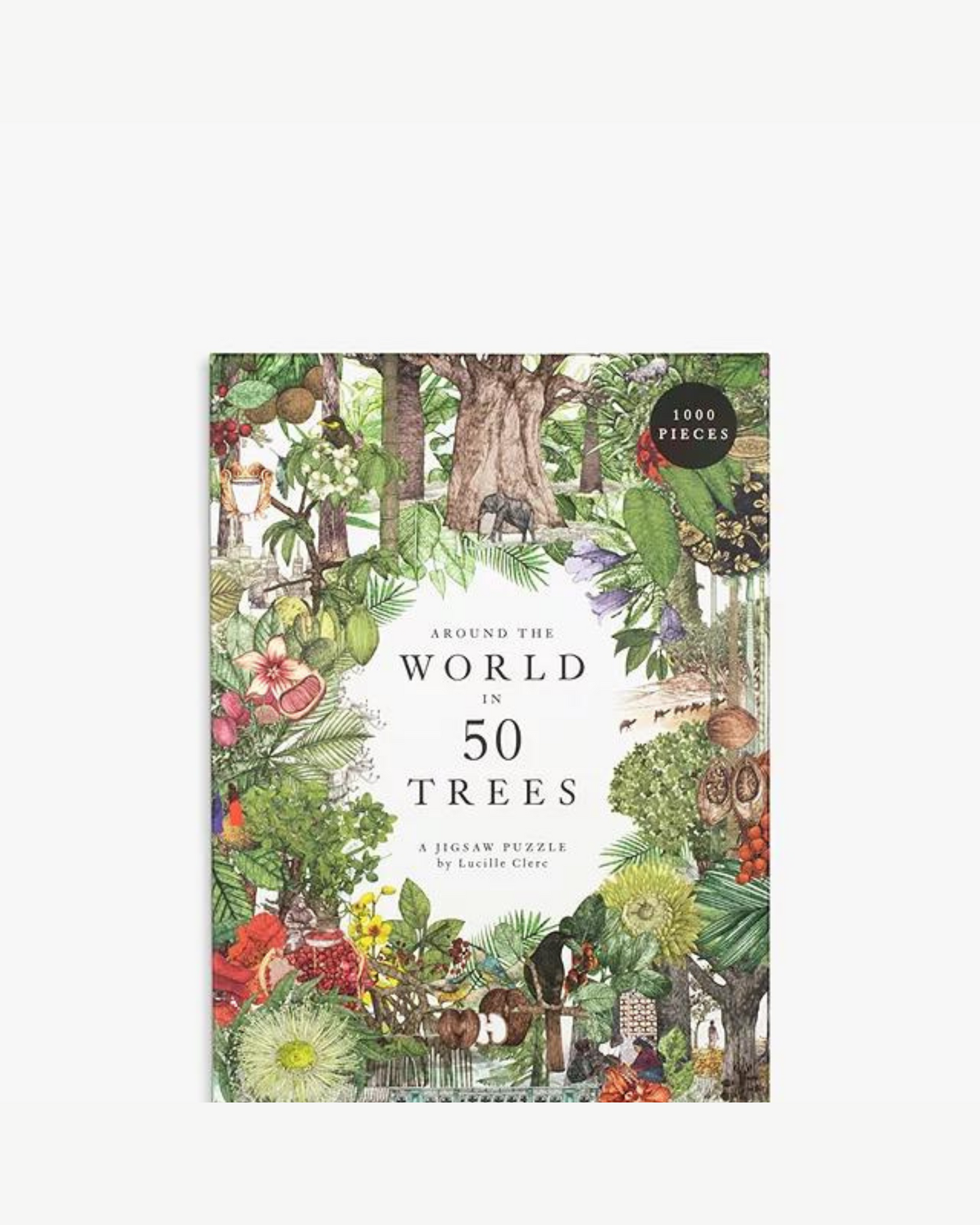 Around the world in 50 trees 1000 piece jigsaw puzzle