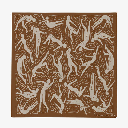 Calli Napkin in Brown Papir (Pack of 20)