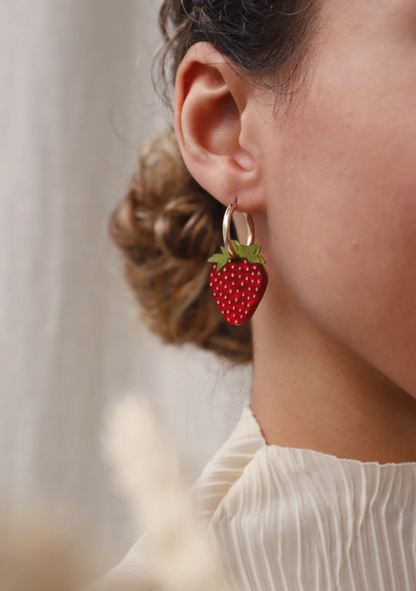 Strawberry Hoops