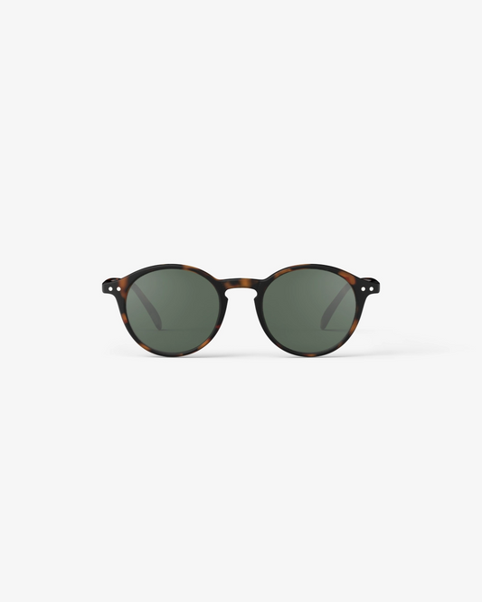 Sunglasses ‘Tortoise’ Green Lenses #D