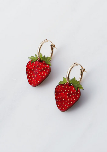 Strawberry Hoops