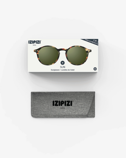 Sunglasses ‘Tortoise’ Green Lenses #D