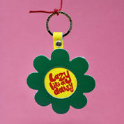 Lazy Like A Daisy Keyring