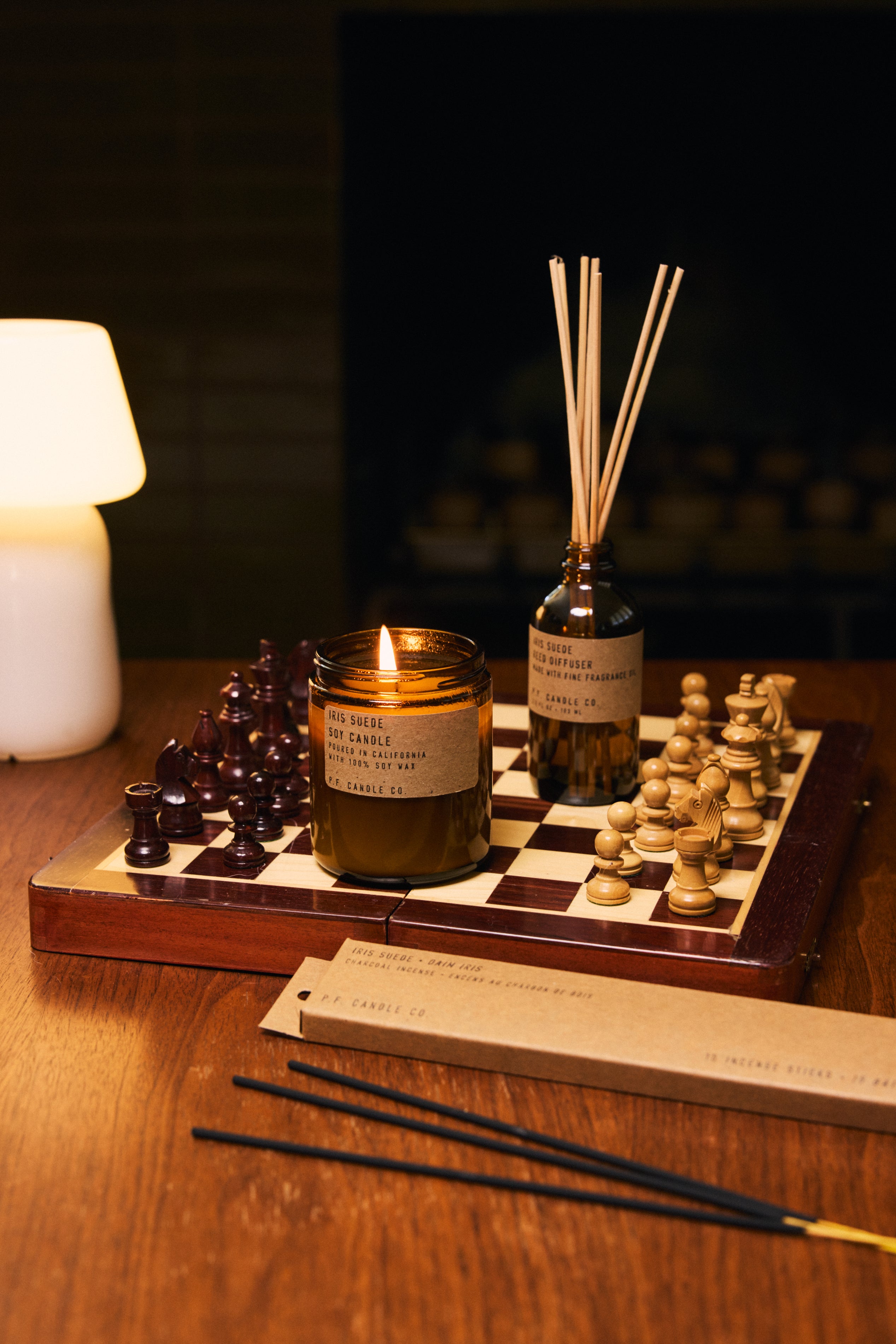 Soy Candle | Iris Suede