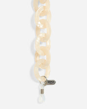 Chain cord | Beige Quartz