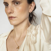 Kira Teardrop Trio Necklace