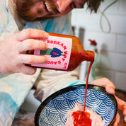 Chimac Korean hot sauce, 350ml bottle of gochujang based sauce