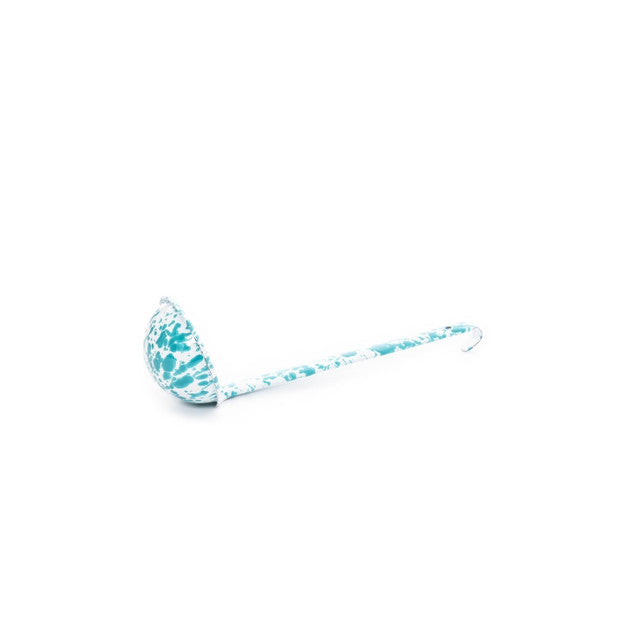 Splatter Enamelware Ladle